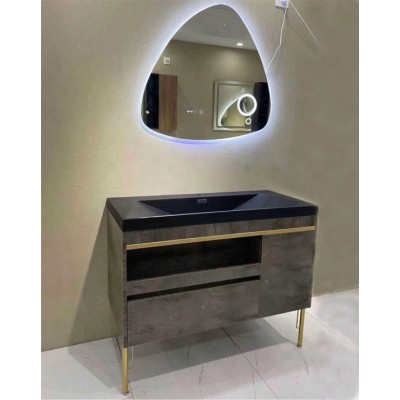 Marble bathroom cabinet combination smart light modern simple wash basin wash basin toilet wash stand basin cabinet