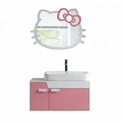 Hello Kitty Children Wall Mounted PVC Bathroom Cabinet