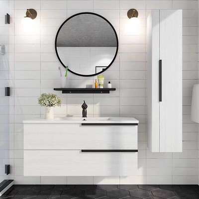 Bathroom Mirror Vanity Bath ceramic silver mirror customized